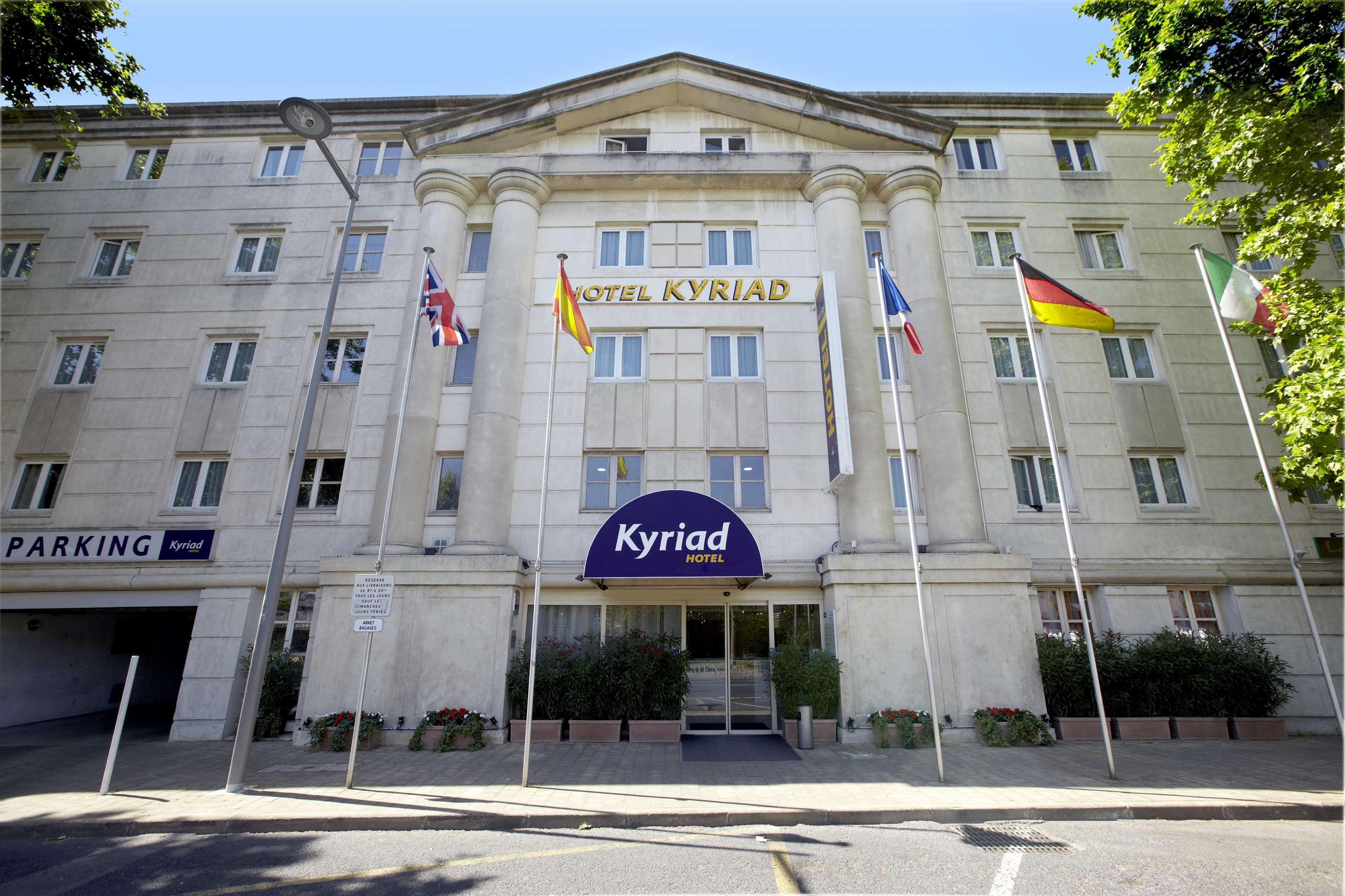 Kyriad Hotel Montpellier Centre Antigone Buitenkant foto